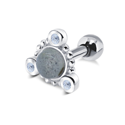 Laborite with CZ Ear Piercing TIP-2815